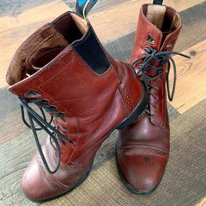 Ariat 01 Performer Paddock Riding Ankle Boot Brown